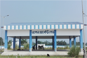 Open Market Shed,Jangipara Block Seed Farm Krishak Bazar